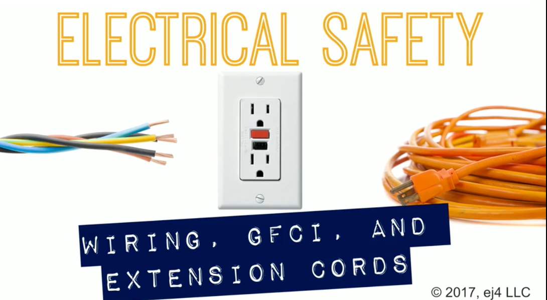 SEGURIDAD ELECTRICA 06. CABLEADO, GFCI, Y CABLES DE EXTENSION Melflix